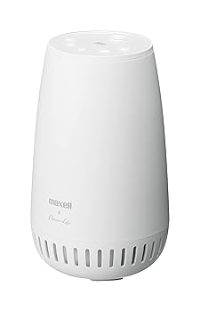 【中古】(未使用･未開封品)マクセル(maxell) アロマディフューザー機能付オゾン除菌消臭器 オゾネオアロマ アロマ3段階調整 オゾン量3段階調整 静音設計 MXAP-FAE275R(WH)