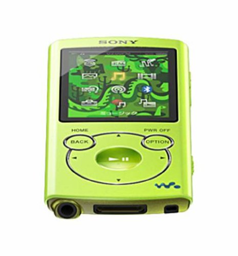 【中古】SONY ウォークマン Sシリーズ [メモリータイプ] 8GB グリーン NW-S764/G