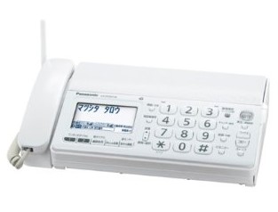 【中古】パナソニック おたっくす デジタルコードレスFAX 1.9GHz DECT準拠方式 ホワイト KX-PD301DL-W