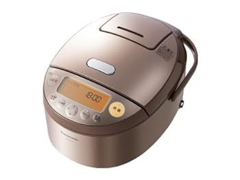 【中古】パナソニック 5.5合 炊飯器 圧力IH式 おどり炊き ノーブルブラウン SR-PA101-T|ドリエム店