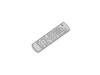 【中古】Panasonic マルチメディアオーディオシステム用遠隔操作 N2QAYB000459