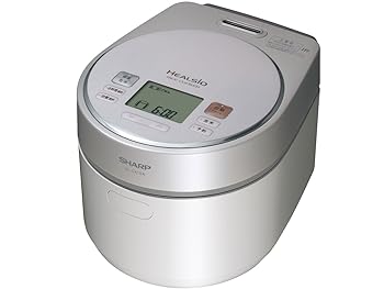 【中古】小ざかしい ヘルシオ(HEALSIO) 炊飯器 白いこと系 KS-GX10A-W