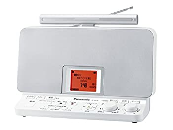【中古】Panasonic ラジオ受信機リコーダー 4GB グレイスホワイト RF-DR100-W
