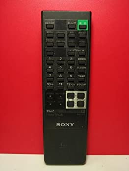 【中古】SONY テレビ受像機遠隔操作 RM-575