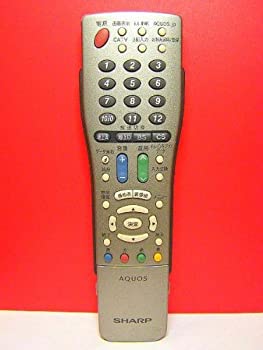 【中古】シャープ テレビリモコン GA491WJSA