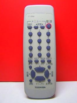 【中古】東芝 テレビ受像機遠隔操作 CT-9994