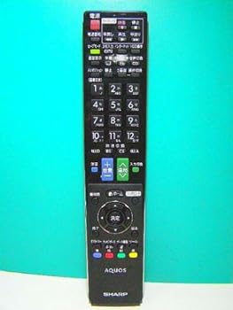 【中古】シャープ テレビリモコン GA912WJSA