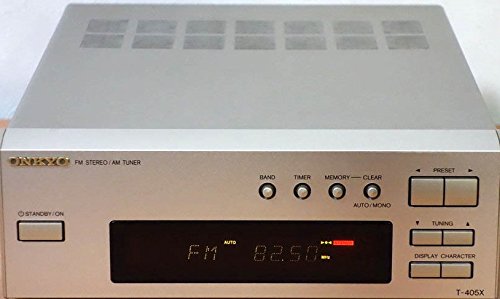 【中古】ONKYO オンキョー INTEC205 T-405W AM/FMラジオ受信機