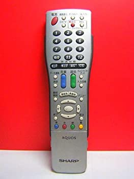 【中古】シャープ テレビリモコン GA661WJSA