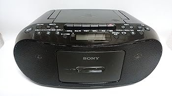 【中古】SONY CDラジオカセットコーダー ブラック CFD-S50/B
