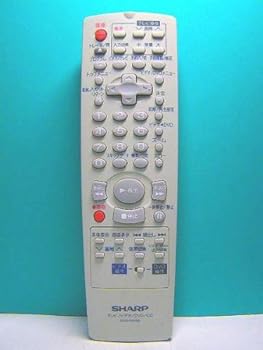 【中古】シャープ ビデオ・DVD・CDリモコン GA157WJSA｜ドリエム店