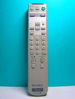 【中古】ソニー テレビ受像機遠隔操作 RM-J238