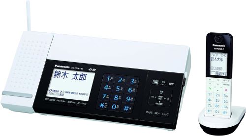 【中古】パナソニック おたっくす デジタルコードレスFAX 子機1台付き スマホ連動 Wi-Fi搭載 ホワイト KX-PD101DL-W 15,299円