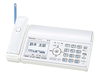 【中古】パナソニック おたっくす デジタルコードレスFAX 親機のみ 1.9GHz DECT準拠方式 ホワイト KX-PD552D-W｜ドリエム店