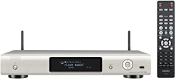 【中古】Denon 網状組織オーディオ楽器演奏者 ハイレゾ音源相応う 割り増し金しろがね色 DNP-730RE-SP