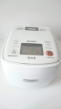 【中古】三菱電機 IHジャー炊飯器 備長炭 炭炊釜 3.5合炊き ピュアホワイト NJ-SE066-W｜ドリエム店