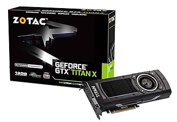 【中古】ZOTAC GeForce GTX TITAN X グラフィクスゲーム盤 VD5715 ZT-90401-10P