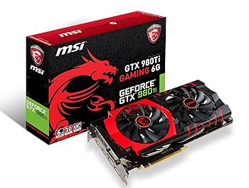 【中古】MSI GTX 980TI GAMING 6G グラフィクスゲーム盤 VD5769 GTX 980TI GAMING 6G