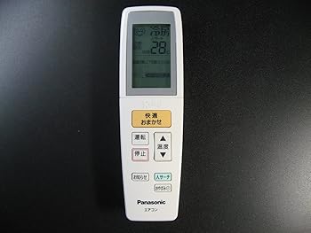 【中古】パナソニック エアコンリモコン A75C3647