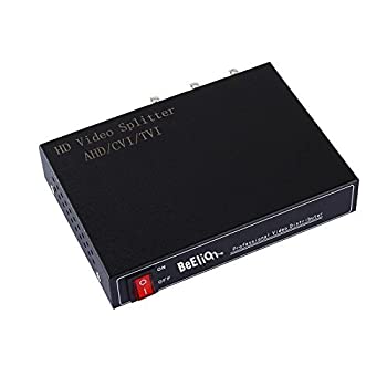 【中古】beelion AHD / CVI / TVI 2掘り割り最終生産物で1?CHビデオアンプスプリッタディストリビュータ