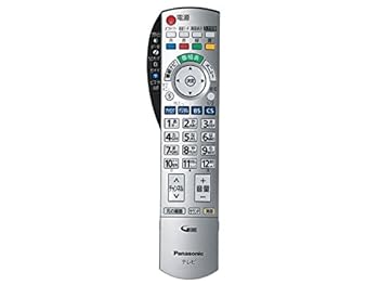 【中古】Panasonic テレビ受像機用遠隔操作 N2QAYB001080