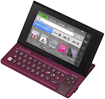 【中古】カシオ計算機 EX-word RISE ぶどう酒赤いこと XDR-B20RD