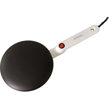 【中古】アイリスオーヤマ クレープメーカー ホワイト PCM-800-W