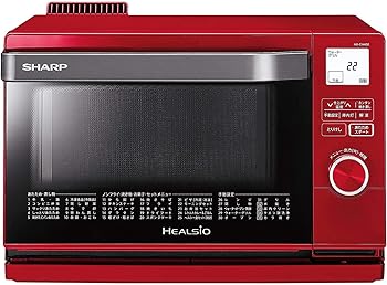 【中古】シャープ スチームオーブンレンジ ヘルシオ 18L レッド AX-CA400-R
