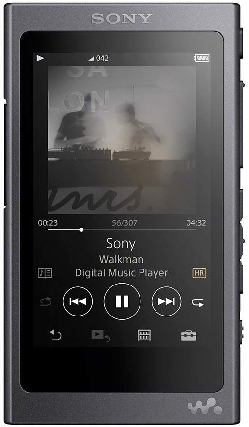 【中古】ソニー SONY ウォークマン Aシリーズ 16GB NW-A45 : Bluetooth/microSD/ハイレゾ対応 最大39時間連続再生 2017年モデル グレイッシュブラック NW｜ドリエム店 17,063円
