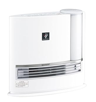 【中古】シャープ プラズマクラスター搭載 加湿セラミックファンヒーター ホワイト HX-G120-W