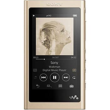 【中古】ソニー SONY ウォークマン Aシリーズ 16GB NW-A55 : Bluetooth microSD対応 ハイレゾ対応 最大45時間連続再生 2018年モデル ペールゴールド NW-A