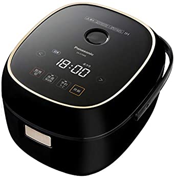 【中古】パナソニック 炊飯器 3.5合 ひとり暮らし IH式 ブラック SR-KT068-K|ドリエム店