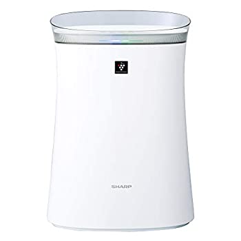 【中古】シャープ 空気清浄機 プラズマクラスター 7000 スタンダード 14畳 / 空気清浄 23畳 ウイルス 花粉 2018年モデル ホワイト FU-J50-W|ドリエム店