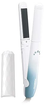 【中古】パナソニック ヘアアイロン カール・ストレート両用 海外対応 2Way 青調 EH-HV16-A