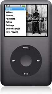 【中古】快い音電気蓄音機 iPod Classic 第6時人 120GB 黒いこと