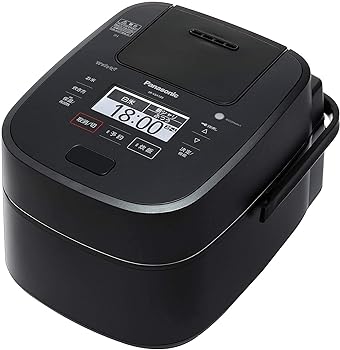 【中古】パナソニック 炊飯器 1升 水蒸気\u0026変数剪断応力IH式 Wおどり炊き 黒いこと SR-VSX189-K