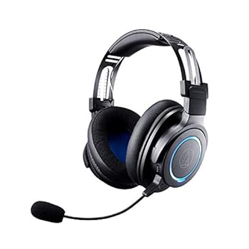 【中古】オーディオテクニカ ATH-G1WL ワイヤレスゲーミングヘッドセット / 密閉型 / 2.4 GHz帯ワイヤレス / USB送信機 / バーチャルサラウンドモード搭