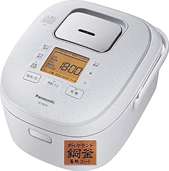 【中古】パナソニック 炊飯器 1升 IH式 ホワイト SR-HB189-W
