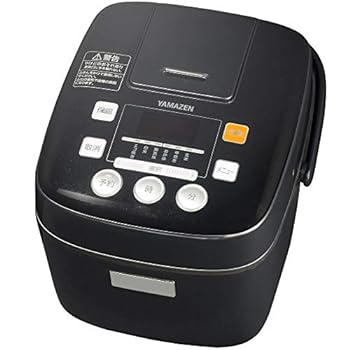 【中古】[山善] 炊飯器 3合 マイコン式 6種類炊き分け機能 予約 保温 玄米 ブラック YJC-300(B)