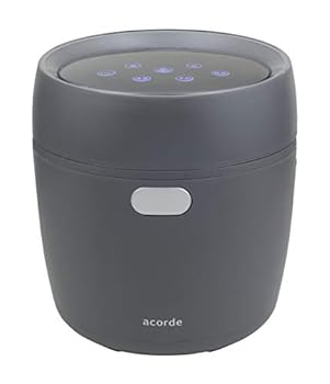 【中古】[山善] 炊飯器 3合 マイコン式 小型 一人暮らし 6種類炊き分け機能 acorde 玄米 予約 保温 LEDディスプレイ チャコールグレー GJH-M300(CG)