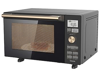 【中古】[山善] 電子レンジ オーブンレンジ 18L 一人暮らし 二人暮らし フラットテーブル トースト機能付き 自動メニュー18種類 簡単お手入れ グリル機能