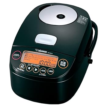 【中古】象印 炊飯器 5.5合 極め炊き 圧力IHタイプ 日本製 保温40時間 ブラック NP-BK10-BA｜ドリエム店
