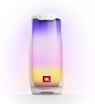 【中古】JBL PULSE 4 Bluetoothスピーカー USB C充電/IPX7防水/マルチカラーLED搭載/ポータブル ホワイト JBLPULSE4WHT 【国内正規品】