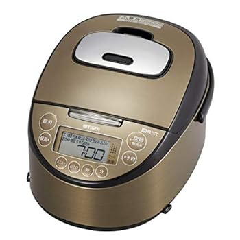 【中古】タイガー IH炊飯ジャー（5.5合炊き） ダークブラウンTIGER 炊きたて JKT-M100TK