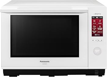 【中古】パナソニック オーブンレンジ スチーム ビストロ 26L 液晶タッチパネル ホワイト NE-BS657-W