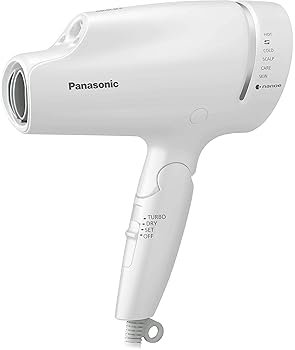【中古】パナソニック ヘアドライヤー ナノケア 白 EH-NA9E-W