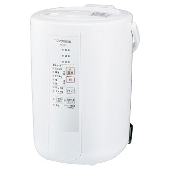 【中古】象印マホービン 加湿器 スチーム式 3.0L ホワイト EE-RQ50-WA|ドリエム店