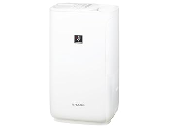 【中古】シャープ 加湿器 ハイブリッド プラズマクラスター 7000 ホワイト HV-L55-W｜ドリエム店