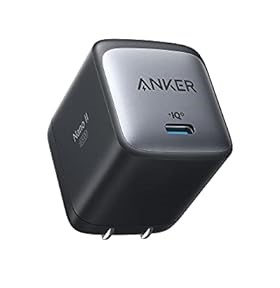 【中古】Anker Nano II 65W (PD 申し受ける器 USB-C)【目あたらしい科学技術Anker GaN IIやとい入れる/PD相応う/PSE科学技術標準尺度其れ相応/折りたたみ式繋ぎ】MacBook PD相応うWindows パソコン iPad