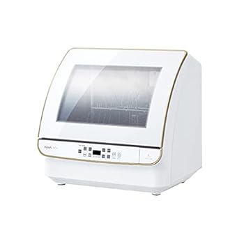【中古】AQUA アクア 送風乾燥機能付き 食器洗い機 ホワイト ADW-GM3